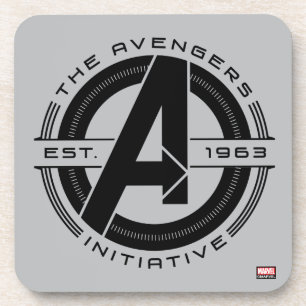 Avengers Classics   Avengers Initiative Lens Logo Coaster