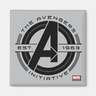 Avengers Classics   Avengers Initiative Lens Logo Magnet