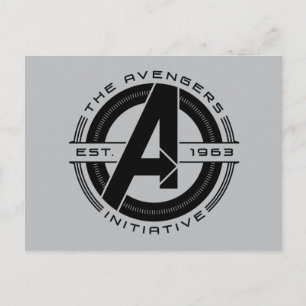 Avengers Classics   Avengers Initiative Lens Logo Postcard