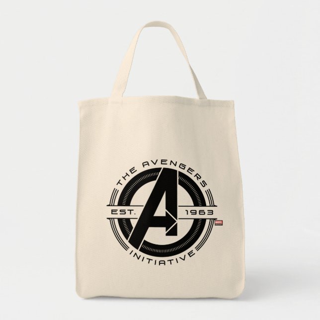 Avengers Classics | Avengers Initiative Lens Logo Tote Bag (Front)