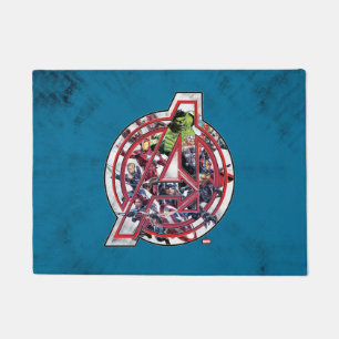 Avengers Classics Avengers Inside Logo Doormat