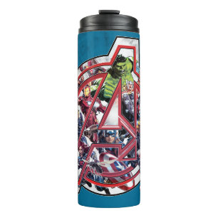 Avengers Classics Avengers Inside Logo Thermal Tumbler