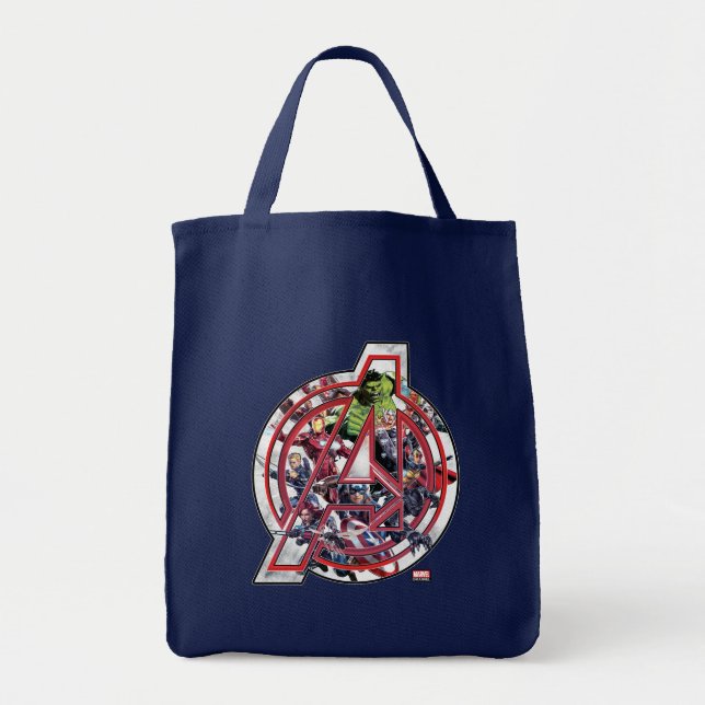 Avengers Classics | Avengers Inside Logo Tote Bag (Front)