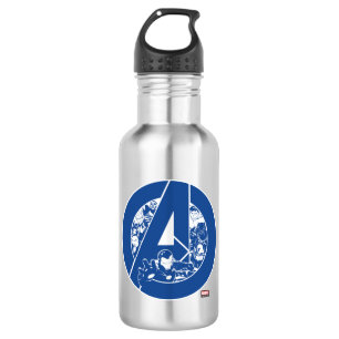 Avengers Classics   Avengers Outlines In logo 532 Ml Water Bottle