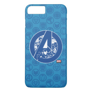 Avengers Classics Avengers Outlines In logo Case-Mate iPhone Case