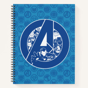 Avengers Classics Avengers Outlines In logo Notebook