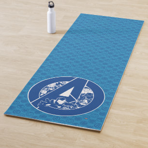 Avengers Classics   Avengers Outlines In logo Yoga Mat