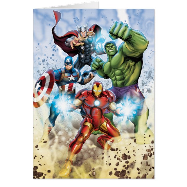 Avengers Classics | Avengers Prepared To Attack (Front)