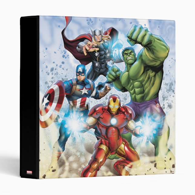 Avengers Classics | Avengers Prepared To Attack Binder (Front/Spine)