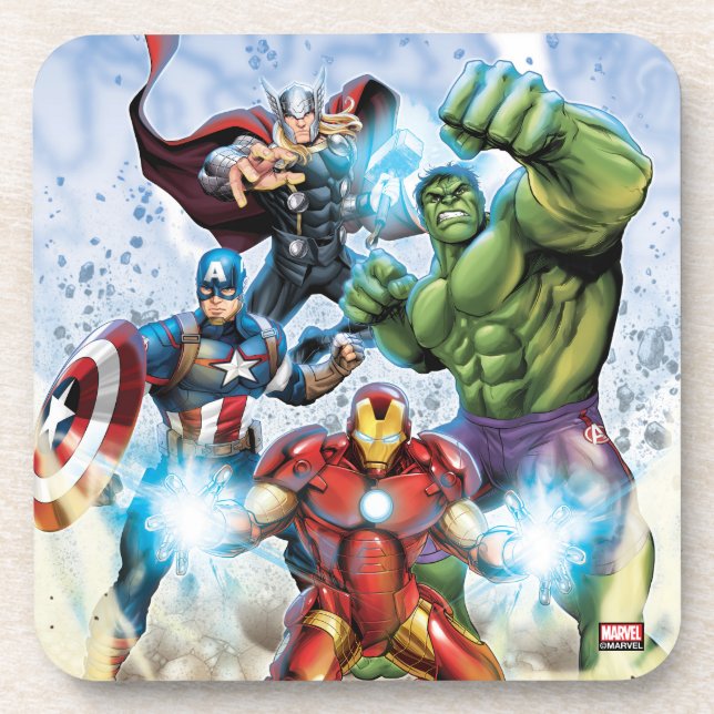 Avengers Classics | Avengers Prepared To Attack Coaster (Front)