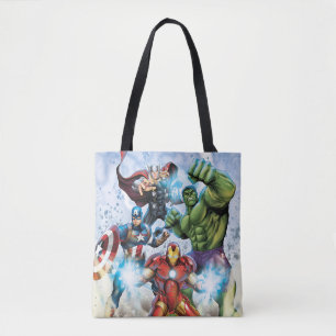 Avengers Classics Avengers Prepared To Attack Tote Bag