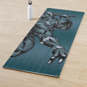 Avengers Classics   Black Panther Claw Attack Yoga Mat