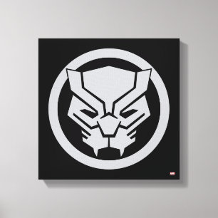 Avengers Classics   Black Panther Icon Canvas Print