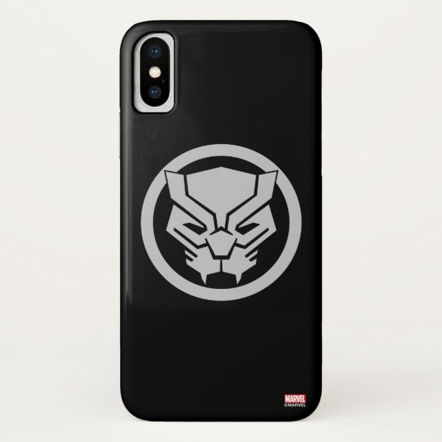 Avengers Classics | Black Panther Icon Case-Mate iPhone Case (Back)