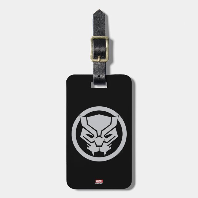 Avengers Classics | Black Panther Icon Luggage Tag (Front Vertical)