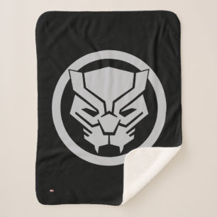 Avengers Classics   Black Panther Icon Sherpa Blanket