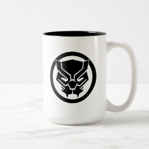 Avengers Classics   Black Panther Icon Two-Tone Coffee Mug