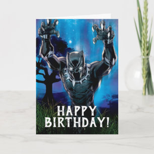 Avengers Classics   Black Panther In Tall Grass Card