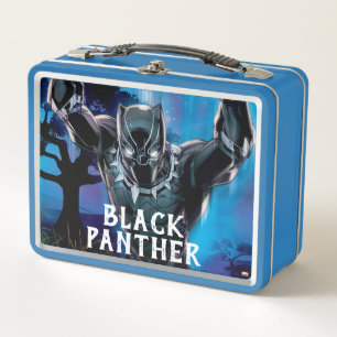Avengers Classics Black Panther In Tall Grass Metal Lunch Box