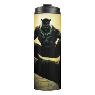 Avengers Classics   Black Panther In Tree Thermal Tumbler