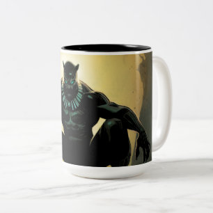 Avengers Classics   Black Panther In Tree Two-Tone Coffee Mug