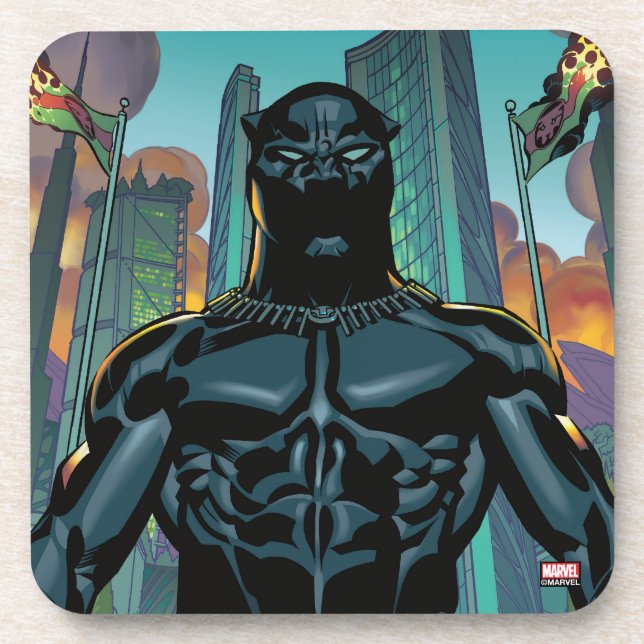 Avengers Classics | Black Panther In Wakanda Coaster (Front)