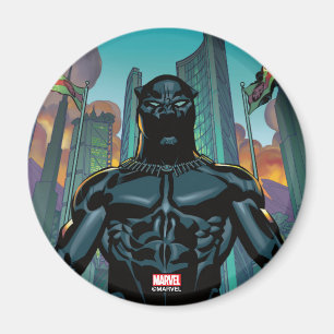 Avengers Classics   Black Panther In Wakanda Magnet
