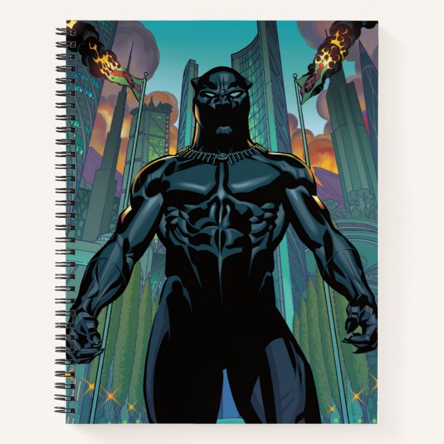 Avengers Classics | Black Panther In Wakanda Notebook (Front)