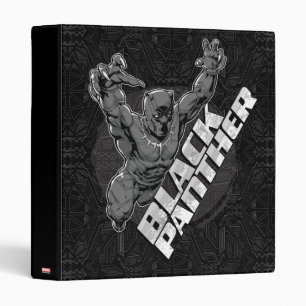 Avengers Classics   Black Panther Leap Badge Binder