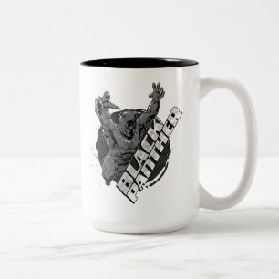 Avengers Classics   Black Panther Leap Badge Two-Tone Coffee Mug