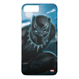 Avengers Classics   Black Panther On Rooftop Case-Mate iPhone Case