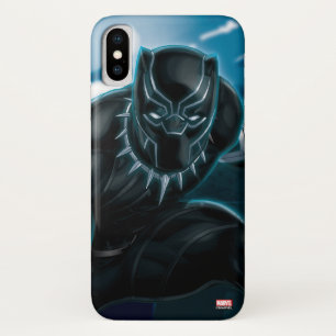 Avengers Classics   Black Panther On Rooftop Case-Mate iPhone Case