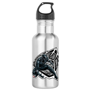 Avengers Classics   Black Panther Paw Badge 532 Ml Water Bottle