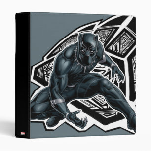 Avengers Classics   Black Panther Paw Badge Binder