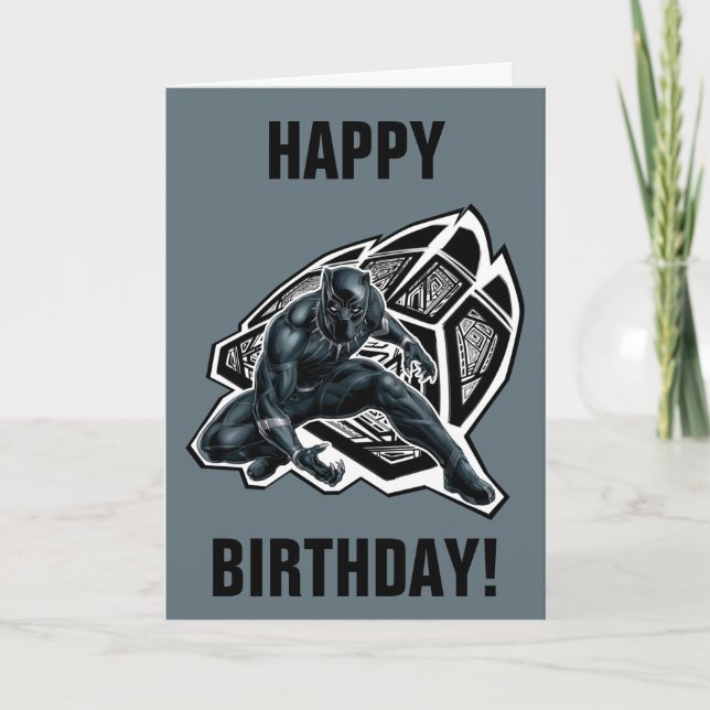 Avengers Classics | Black Panther Paw Badge Card (Front)