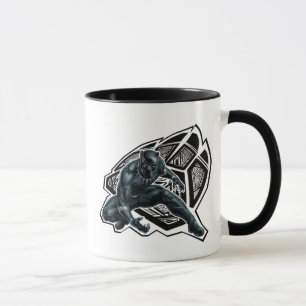 Avengers Classics   Black Panther Paw Badge Mug