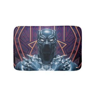 Avengers Classics   Black Panther Salute Bath Mat