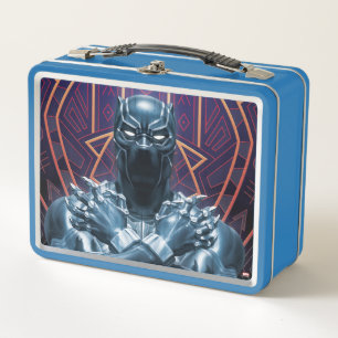 Avengers Classics   Black Panther Salute Metal Lunch Box