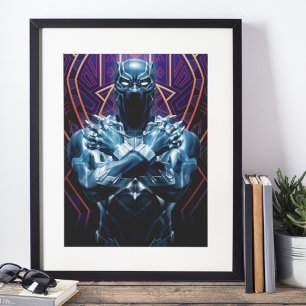Avengers Classics   Black Panther Salute Poster