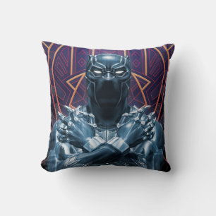 Avengers Classics   Black Panther Salute Throw Pillow