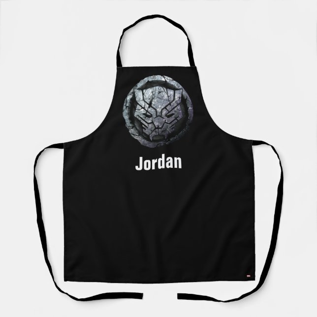Avengers Classics | Black Panther Stone Emblem Apron (Front)