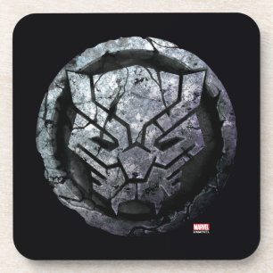 Avengers Classics   Black Panther Stone Emblem Coaster