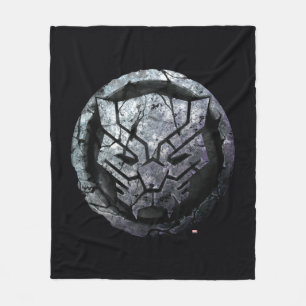 Avengers Classics   Black Panther Stone Emblem Fleece Blanket