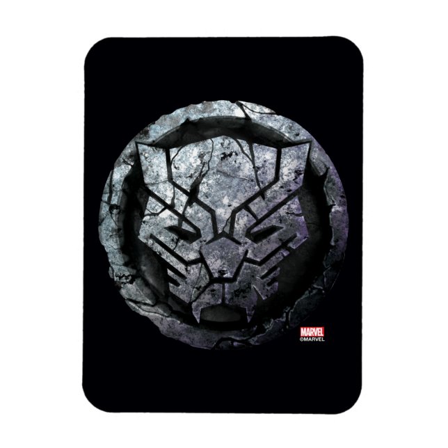 Avengers Classics | Black Panther Stone Emblem Magnet (Vertical)