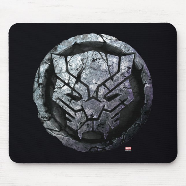 Avengers Classics | Black Panther Stone Emblem Mouse Pad (Front)