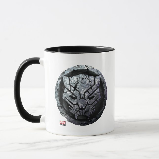 Avengers Classics | Black Panther Stone Emblem Mug (Left)