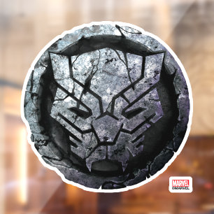 Avengers Classics Black Panther Stone Emblem Window Cling