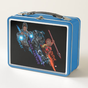 Avengers Classics   Black Panther Team Up Metal Lunch Box