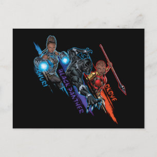 Avengers Classics   Black Panther Team Up Postcard
