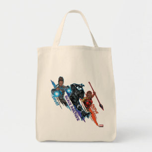 Avengers Classics Black Panther Team Up Tote Bag